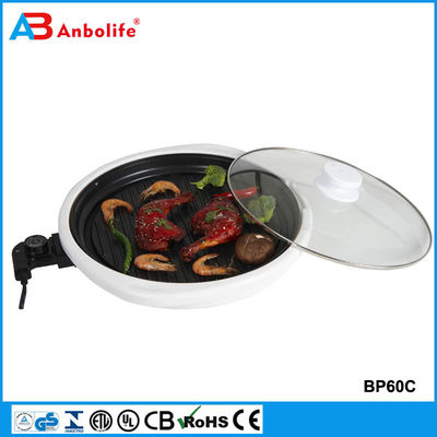 Anbo गैर चिपकने वाला गोल इलेक्ट्रिक ग्रिल पैन/घरेलू उपकरणों के लिए इलेक्ट्रिक एल्यूमीनियम पिज्जा पैन