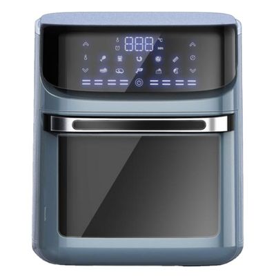 तेल मुक्त 8L 1800W डिजिटल स्टेनलेस स्टील घर का उपयोग टच स्क्रीन एयर फ्रायर स्टीम स्मार्ट