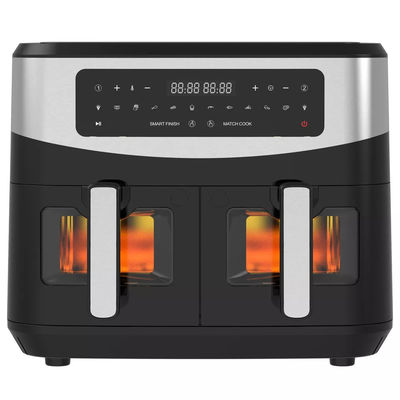 6L 7L एयर फ्रायर डिजिटल 220v इलेक्ट्रिक स्मार्ट बड़ी बड़ी क्षमता ओवन स्टेनलेस स्टील