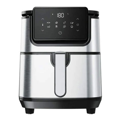 OEM 6L 8L स्टेनलेस स्टील डिजिटल एयर फ्रायर 1800W