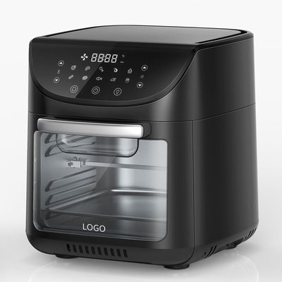 1800W डिजिटल एयर फ्रायर हॉट एयर फ्रायर स्मार्ट टच स्क्रीन 12L तेल मुक्त एयर फ्रायर ओवन