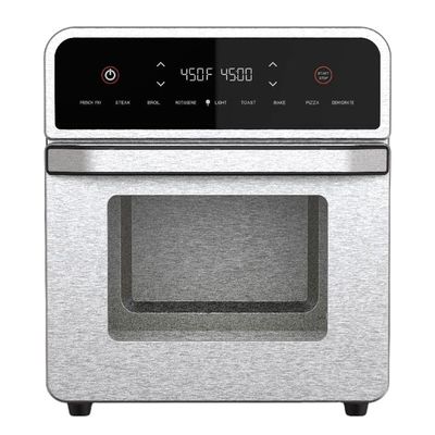 1800W डिजिटल एयर फ्रायर हॉट एयर फ्रायर स्मार्ट टच स्क्रीन 12L तेल मुक्त एयर फ्रायर ओवन