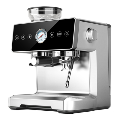 Anbolife Full Function Espresso Coffee Machines 20bar Powerful Pressure Pump Latte Cappuccino Digital Control Coffee Machine