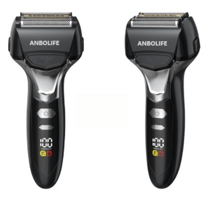 यात्रा और दैनिक उपयोग के लिए 1000mAh बैटरी के साथ पुरुषों के लिए पोर्टेबल इलेक्ट्रिक शेवर यूएसबी रिचार्जेबल फोइल रेजर