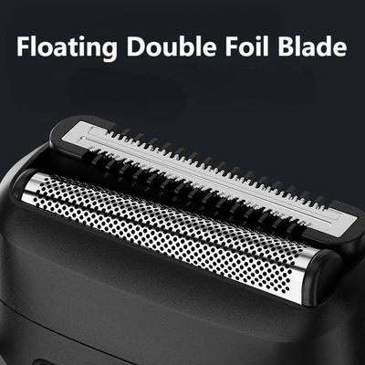 IPX7 वाटरप्रूफ और 60 मिनट के कार्य समय के लिए 350mAh बैटरी के साथ मिनी पोर्टेबल इलेक्ट्रिक शेवर