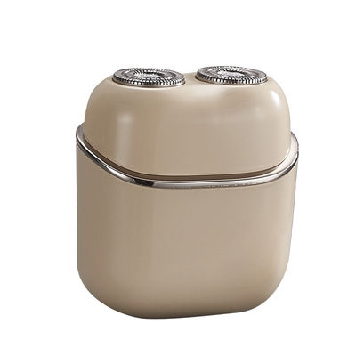 पोर्टेबल मिनी डुअल-हेड इलेक्ट्रिक शेवर पूरी तरह से धोने योग्य, पुरुषों के लिए चुंबकीय फ्लोटिंग डिज़ाइन के साथ