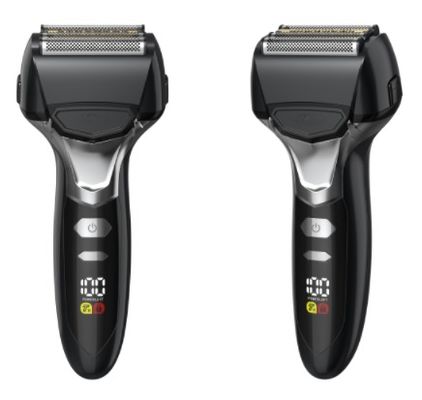 1000mAh बैटरी और 90 मिनट कार्य समय के साथ पांच ब्लेड पुरुष रेजर वाटरप्रूफ IPX6 यूएसबी चार्ज करने योग्य इलेक्ट्रिक रेजर