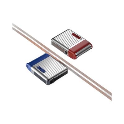 ANBOLIFE मिनी पोर्टेबल इलेक्ट्रिक शेवर जिसमें 60 मिनट का वर्किंग टाइम, 1 साल की वारंटी और 5W पावर USB रिचार्जेबल रेज़र है