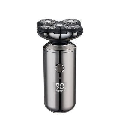 ANBOLIFE स्मार्ट फाइव-ब्लेड रिचार्जेबल इलेक्ट्रिक रेजर डिजिटल डिस्प्ले के साथ यूएसबी संचालित और पुरुषों के लिए मुफ्त स्पेयर पार्ट्स