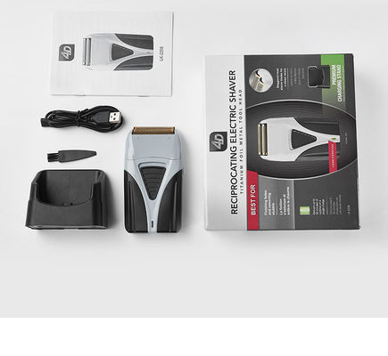 1200mAh बैटरी और डिजिटल डिस्प्ले के साथ रिचार्जेबल इलेक्ट्रिक शेवर, पुरुषों की ग्रूमिंग के लिए
