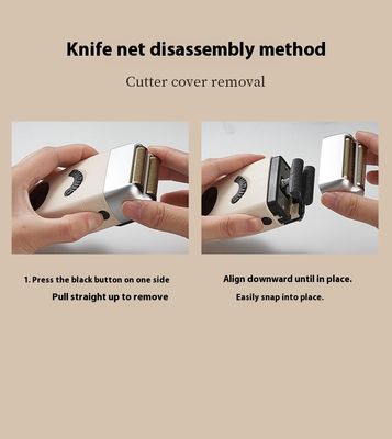 1200mAh बैटरी मुक्त स्पेयर पार्ट्स और पुरुषों के चेहरे के शेविंग के लिए प्लास्टिक आवास के साथ रिचार्जेबल इलेक्ट्रिक शेवर