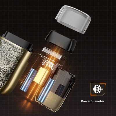 500 एमएएच बैटरी स्टेनलेस स्टील ब्लेड और पूर्ण शरीर धोने के साथ पेशेवर पुरुषों के इलेक्ट्रिक शेवर