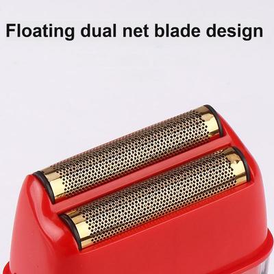 600 एमएएच ली-आयन बैटरी 1.5 घंटे चार्जिंग समय और IPX4 पुरुषों के चेहरे और शरीर के उपयोग के लिए वाटरप्रूफ के साथ पेशेवर इलेक्ट्रिक शेवर