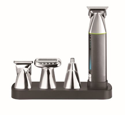 1200 एमएएच की बैटरी और तेजी से चार्ज करने के लिए 1 वर्ष की वारंटी के साथ 5 इन 1 मल्टी-फंक्शन इलेक्ट्रिक क्लिपर और पूर्ण शरीर धोने योग्य हेयर ट्रिमर