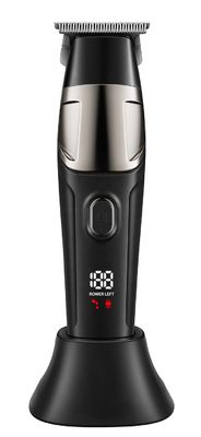 80 मिनट रनटाइम के साथ पेशेवर हेयर क्लिपर और ट्रिमर, टाइटेनियम प्लेटेड ब्लेड और एलईडी डिस्प्ले