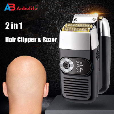 IPX7 वाटरप्रूफ पुरुषों का इलेक्ट्रिक रेज़र जिसमें 600mAh बैटरी और पूरे शरीर के उपयोग के लिए 60-90 मिनट का कार्य समय है