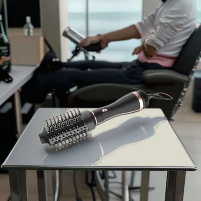 1200W टाइटेनियम ब्लो ड्रायर ब्रश 3 तापमान स्तरों के साथ और फ्रिज़-मुक्त स्टाइलिंग के लिए 1 वर्ष की वारंटी