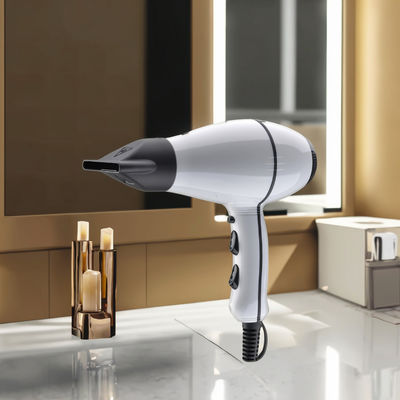 पेशेवर एसी मोटर हेयर ड्रायर 1800W/2000W पावर 2-स्पीड और 3-तापमान नियंत्रण के साथ सैलून और घरेलू उपयोग के लिए