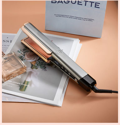 2 इन 1 वेट टू ड्राई हेयर स्ट्रेटनर और कर्लर, 13 तापमान सेटिंग्स और रैपिड हीट-अप के साथ