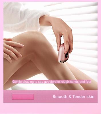 डिजिटल डिस्प्ले के साथ लेडी इलेक्ट्रिक शेवर, रिचार्जेबल 450mAh, IPX6 वाटरप्रूफ बॉडी ट्रिमर, 90 मिनट का रनटाइम