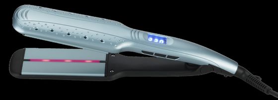 पेशेवर रिचार्जेबल 2600 मेगाहर्ट्ज ली-बैटरी हेयर स्ट्रेटनर के साथ सिरेमिक कोटिंग प्लेट और 120-220°C तापमान रेंज