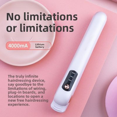 कॉम्पैक्ट हेयर कर्लिंग वैंड, 160-200°C तापमान रेंज और 1 साल की वारंटी के साथ, दोहरे उद्देश्य वाला हेयर स्ट्रेटनर