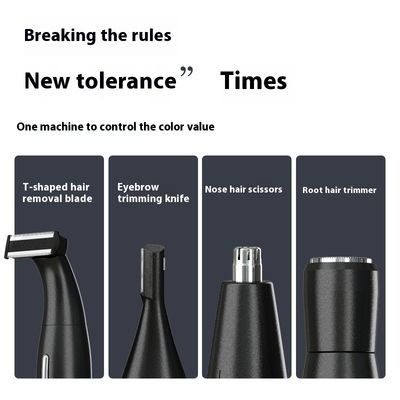 यूएसबी रिचार्जेबल इलेक्ट्रिक शेवर 600 एमएएच बैटरी और 90 मिनट रनटाइम स्टेनलेस स्टील ब्लेड व्यक्तिगत ग्रूमर के साथ