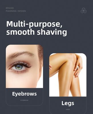 यूएसबी रिचार्जेबल इलेक्ट्रिक शेवर 600 एमएएच बैटरी और 90 मिनट रनटाइम स्टेनलेस स्टील ब्लेड व्यक्तिगत ग्रूमर के साथ