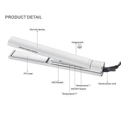 ANBOLIFE 5 तापमान समायोजन इलेक्ट्रिक हेयर स्ट्रेटनर और कर्लर, 45W पावर और 1 साल की वारंटी के साथ