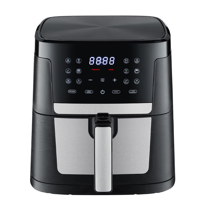 6L 7L एयर फ्रायर डिजिटल 220v इलेक्ट्रिक स्मार्ट बड़ी बड़ी क्षमता ओवन स्टेनलेस स्टील